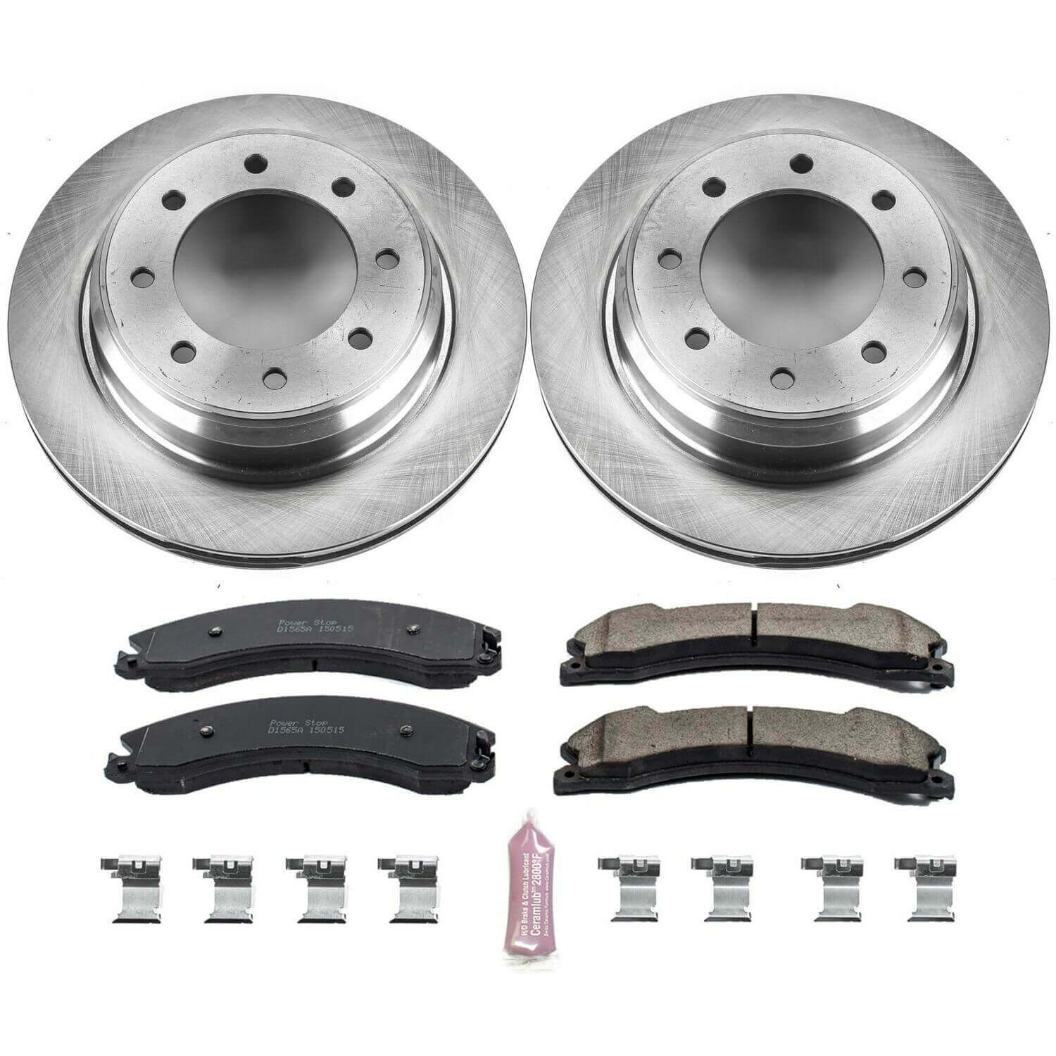 Power Stop KOE6517 Autospecialty 1-Click Daily Driver Rear Brake Kit for 2012-2021 Nissan NV1500 product image