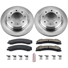 Power Stop KOE6517 Autospecialty 1-Click Daily Driver Rear Brake Kit for 2012-2021 Nissan NV1500 product image