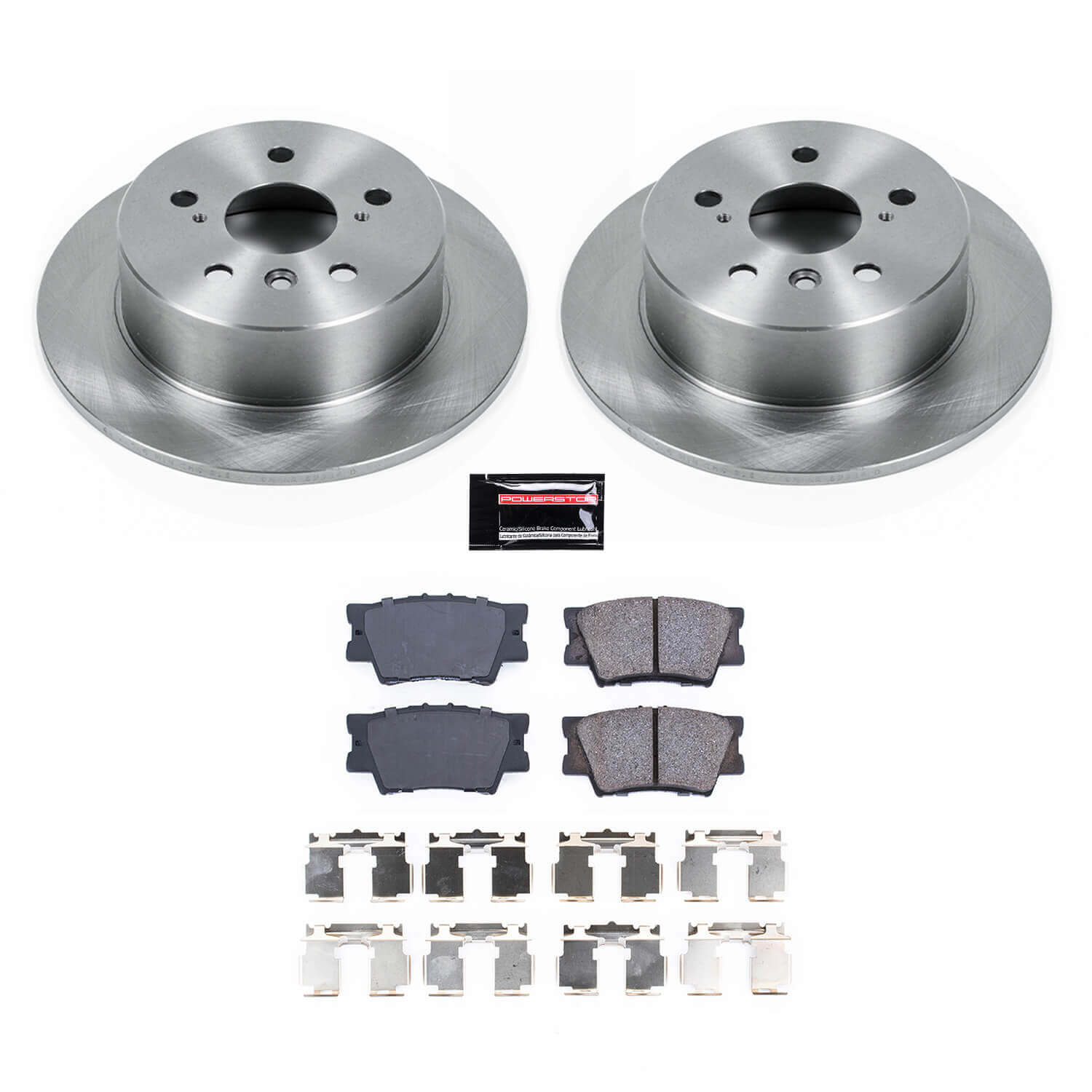 Power Stop KOE6520 Autospecialty - 1-Click Daily Driver Brake Kits (Rear) for 2012-2018 Lexus ES300H product image
