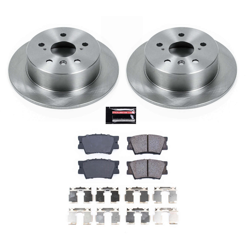 Power Stop KOE6520 Autospecialty - 1-Click Daily Driver Brake Kits (Rear) for 2012-2018 Lexus ES300H product image