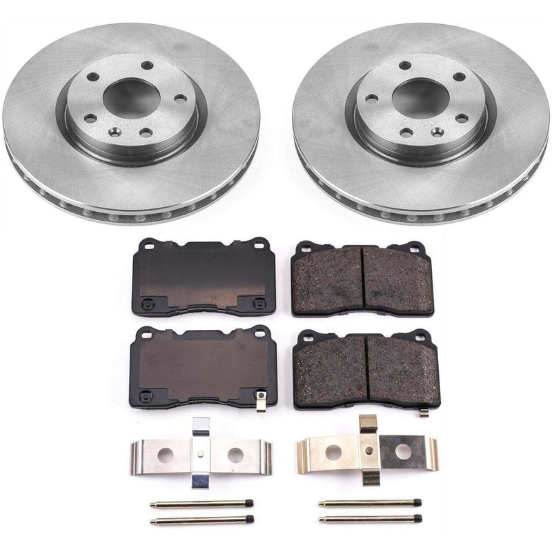 Power Stop KOE6528 Autospecialty - 1-Click Daily Driver Brake Kits (Front) for 2014-2016 Chevrolet Corvette product image