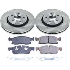 Power Stop KOE6536 Autospecialty - 1-Click Daily Driver Brake Kits (Front) for 2012-2020 Dodge Durango product image