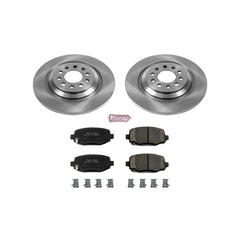 Power Stop KOE6542 Autospecialty - 1-Click Daily Driver Brake Kits (Rear) for 2014-2023 Jeep Cherokee product image