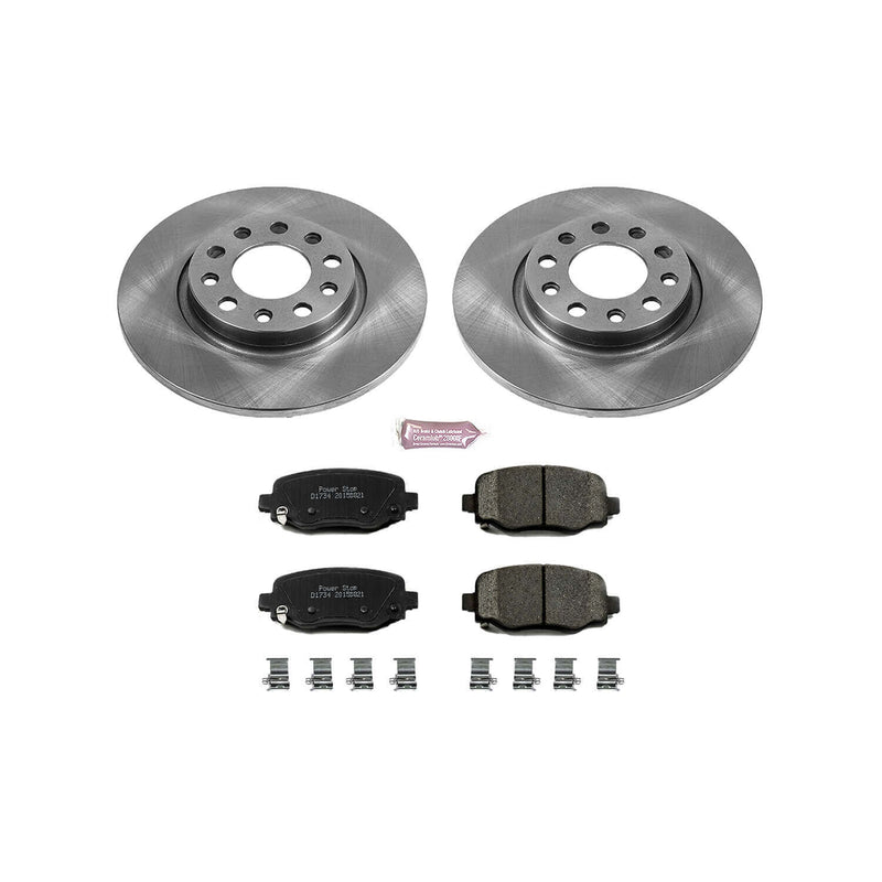 Power Stop KOE6543 Autospecialty - 1-Click Daily Driver Brake Kits (Rear) for 2014-2022 Chrysler 200 product image