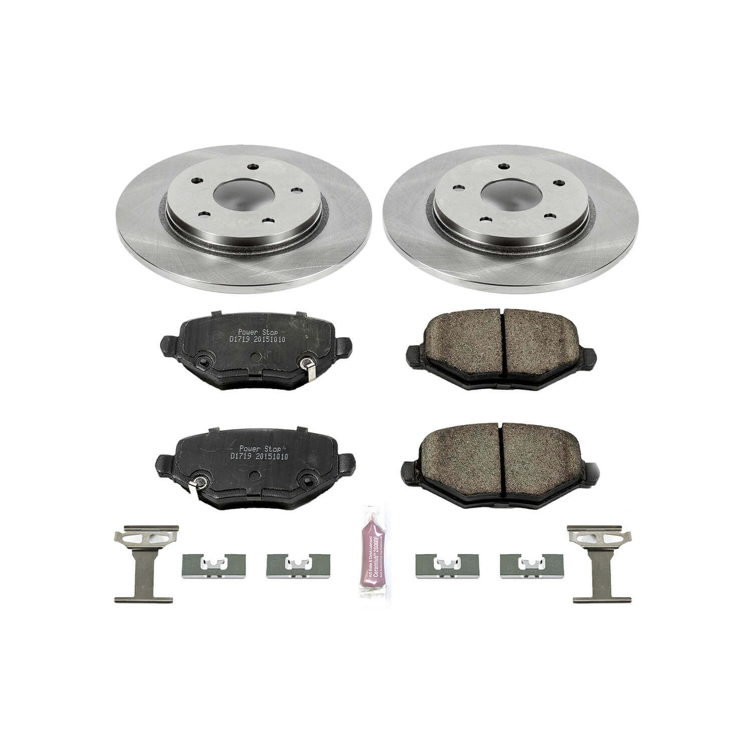 Power Stop KOE6544 Autospecialty - 1-Click Daily Driver Brake Kits (Rear) for 2012-2016 Chrysler Town & Country product image