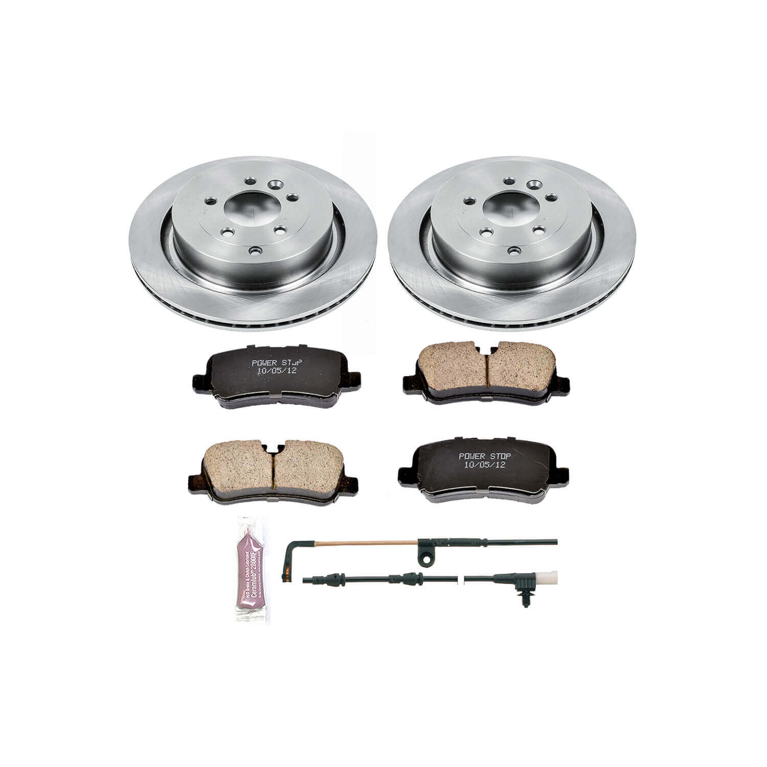 Power Stop KOE6564 Autospecialty - 1-Click Daily Driver Brake Kits (Rear) for 2005-2016 Land Rover LR3 product image