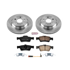 Power Stop KOE6569 Autospecialty 1-Click Daily Driver Plain Rotor Rear Brake Kit for 2003-2013 Mercedes-Benz S350 product image