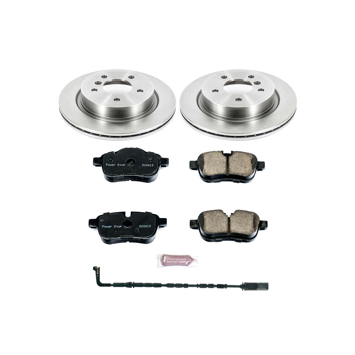 Power Stop KOE6583 Autospecialty - 1-Click Daily Driver Brake Kits (Rear) for 2009-2010 BMW Z4 product image