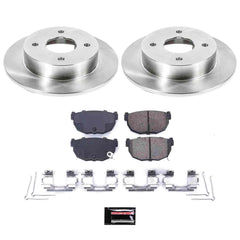 Power Stop KOE659 Autospecialty - 1-Click Daily Driver Brake Kits (Rear) for 1989-1998 Nissan 240SX product image