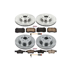 Power Stop KOE6598 Autospecialty - 1-Click Daily Driver Brake Kits (Front And Rear) for 2006 Mercedes-Benz CLS500 product image