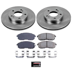 Power Stop KOE660 Autospecialty - 1-Click Daily Driver Brake Kits (Front) for 1989-1999 Infiniti I30 product image