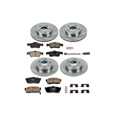 Power Stop KOE662 Autospecialty - 1-Click Daily Driver Brake Kits (Front And Rear) for 1995-1999 Infiniti I30 product image