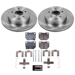 Power Stop KOE666 Autospecialty - 1-Click Daily Driver Brake Kits (Rear) for 1989-1996 Nissan 300ZX product image