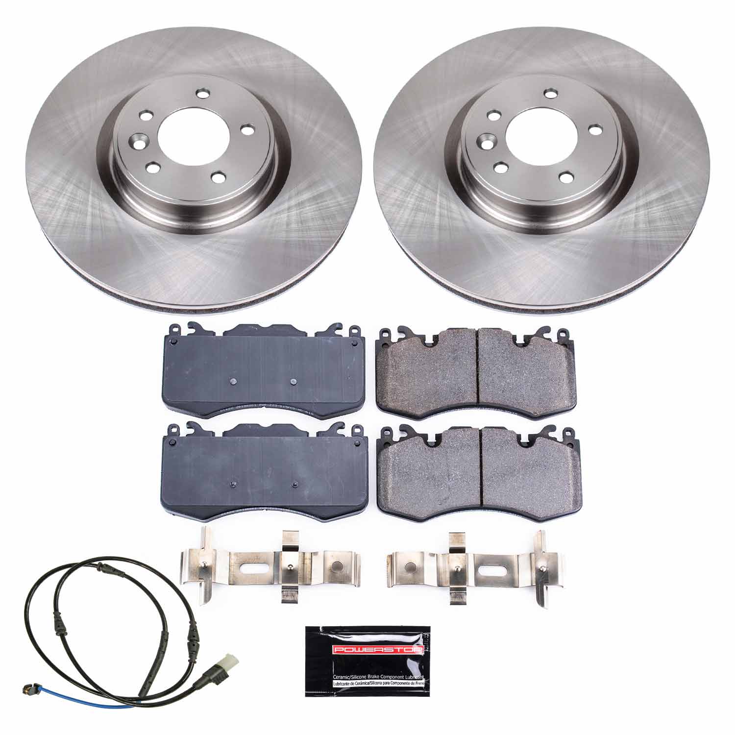 Power Stop KOE6660 Autospecialty 1-Click Daily Driver Front Brake Kit for 2010 Land Rover Range Rover Sport Supercharged product image