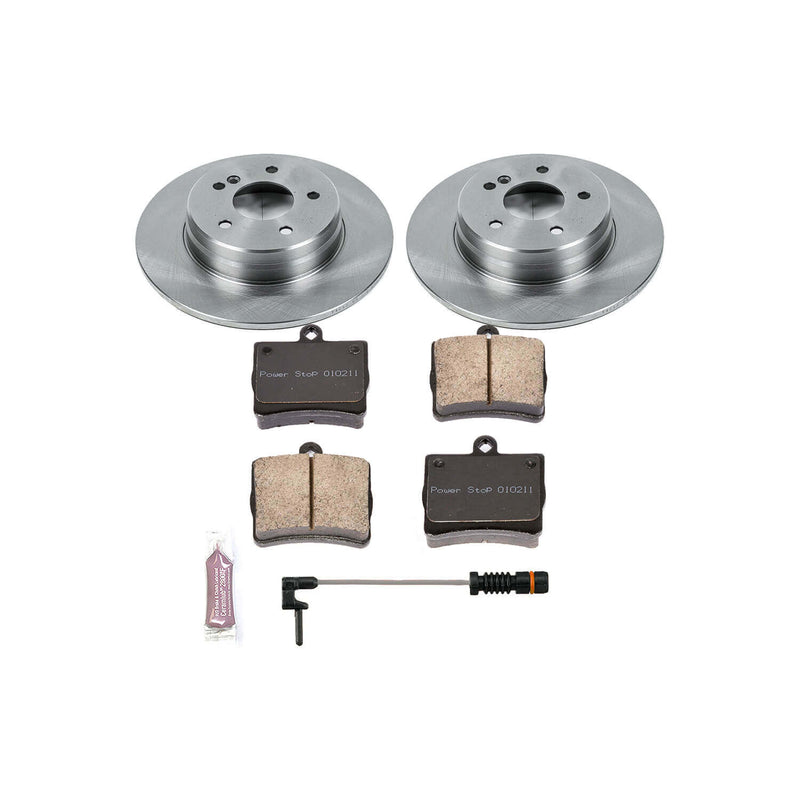Power Stop KOE6697 Autospecialty - 1-Click Daily Driver Brake Kits (Rear) for 2000-2003 Mercedes-Benz CLK430 product image