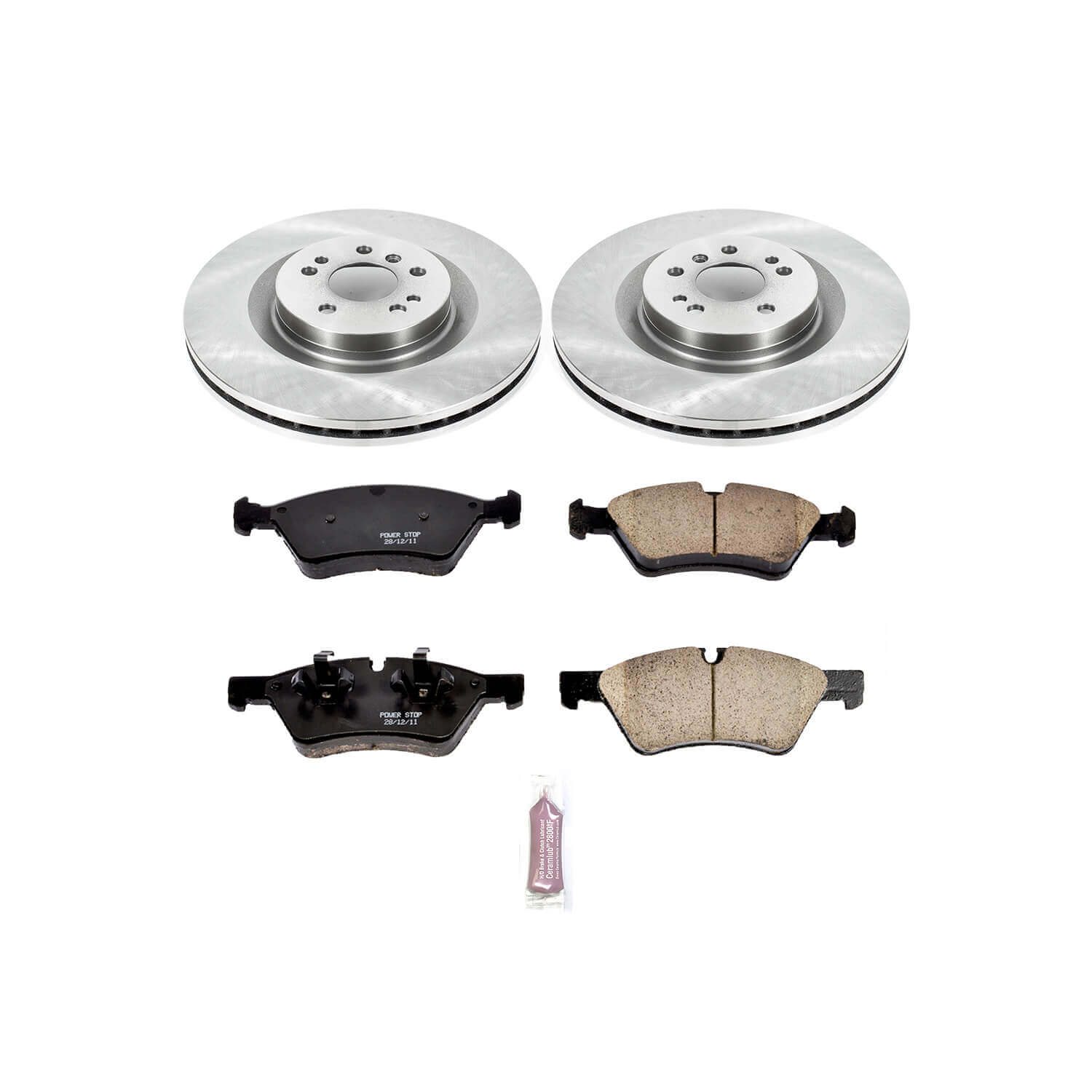 Power Stop KOE6706 Autospecialty - 1-Click Daily Driver Brake Kits (Front) for 2006-2012 Mercedes-Benz GL320 product image