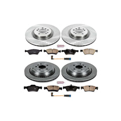 Power Stop KOE6707 Autospecialty - 1-Click Daily Driver Brake Kits (Front And Rear) for 2006-2012 Mercedes-Benz GL320 product image