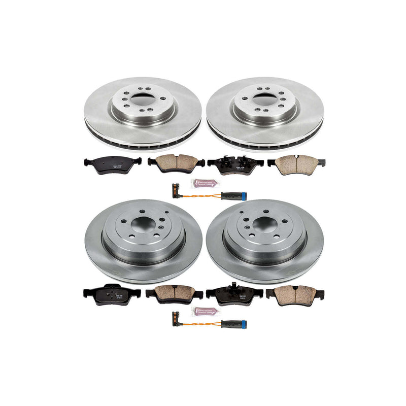 Power Stop KOE6710 Autospecialty - 1-Click Daily Driver Brake Kits (Front And Rear) for 2006-2012 Mercedes-Benz ML320 product image