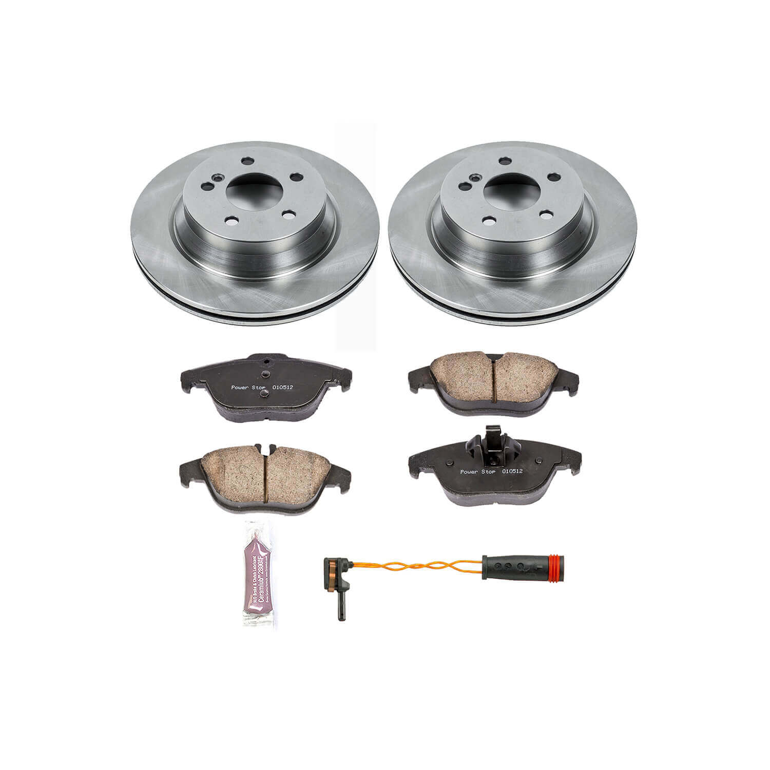 Power Stop KOE6715 Autospecialty - 1-Click Daily Driver Brake Kits (Rear) for 2010-2015 Mercedes-Benz GLK250 product image