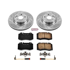 Power Stop KOE6750 Autospecialty 1-Click Daily Driver Plain Rotor Front Brake Kit for 2003 Mercedes-Benz SL500 product image