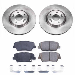 Power Stop KOE6764 Autospecialty 1-Click Daily Driver Front Brake Kit for 2012-2017 Hyundai Azera product image