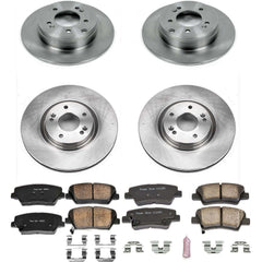 Power Stop KOE6765 Autospecialty 1-Click Daily Driver Front And Rear Brake Kit for 2012-2017 Hyundai Azera product image