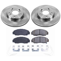 Power Stop KOE6766 Autospecialty - 1-Click Daily Driver Brake Kits (Front) for 2012-2015 Honda Civic product image