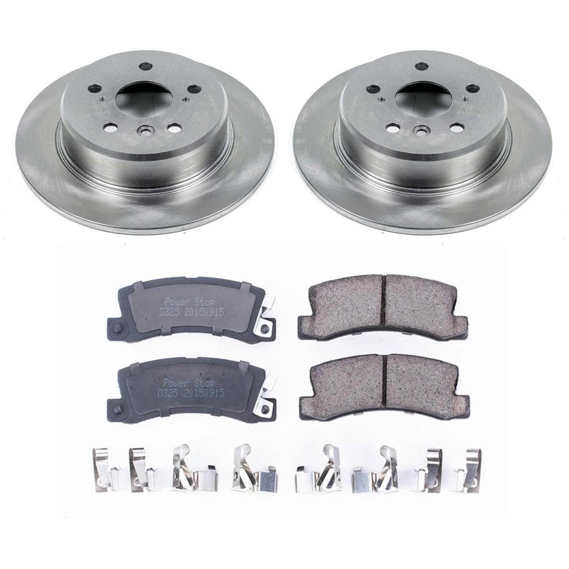 Power Stop KOE6784 Autospecialty - 1-Click Daily Driver Brake Kits (Rear) for 1999-2003 Lexus RX300 product image