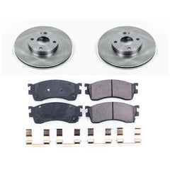 Power Stop KOE6786 Autospecialty - 1-Click Daily Driver Brake Kits (Front) for 2001-2003 Mazda Protege product image