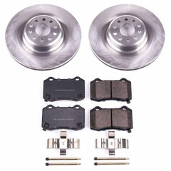 Power Stop KOE6799 Autospecialty 1-Click Daily Driver Rear Pad And Rotor Kit for 2012-2021 Tesla Model S product image
