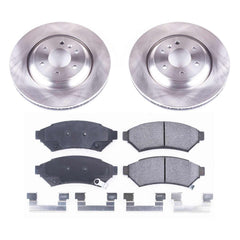 Power Stop KOE6802 Autospecialty 1-Click Daily Driver Front Pad And Rotor Kit for 2011-2012 VPG MV-1 product image