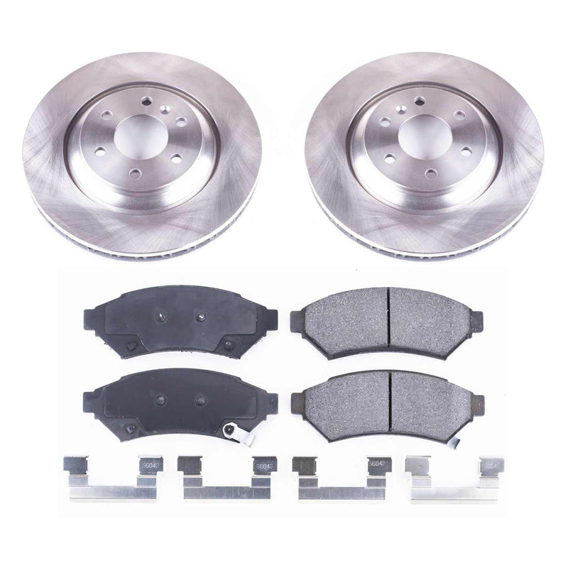 Power Stop KOE6802 Autospecialty 1-Click Daily Driver Front Pad And Rotor Kit for 2011-2012 VPG MV-1 product image