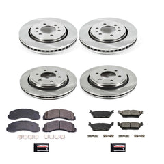 Power Stop KOE6803 Autospecialty - 1-Click Daily Driver Brake Kits (Front And Rear) for 2015-2017 Ford F-150 product image