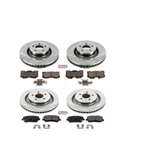 Power Stop KOE6805 Autospecialty - 1-Click Daily Driver Brake Kits (Front And Rear) for 2015-2020 Ford Mustang product image