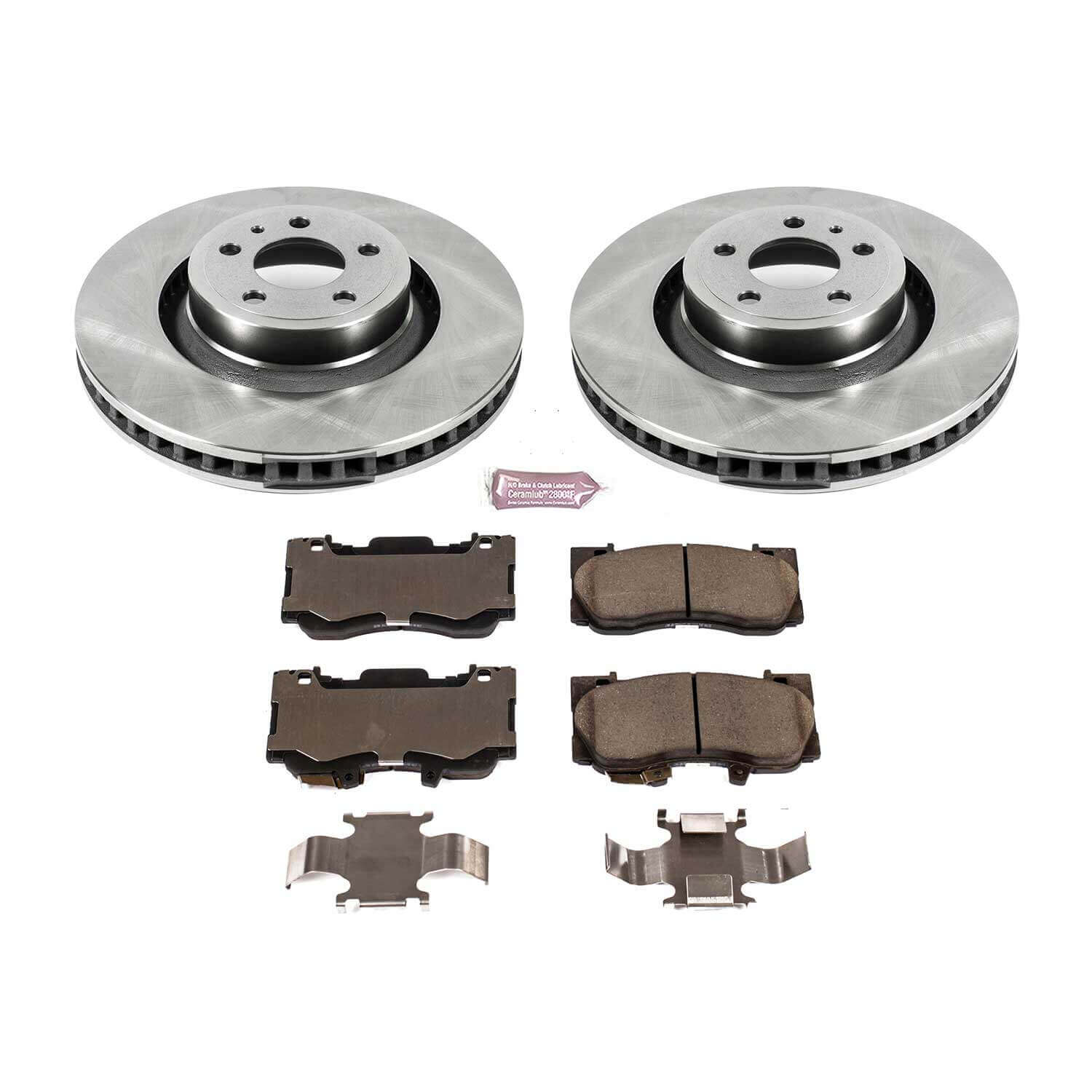 Power Stop KOE6806 Autospecialty - 1-Click Daily Driver Brake Kits (Front) for 2015-2020 Ford Mustang product image