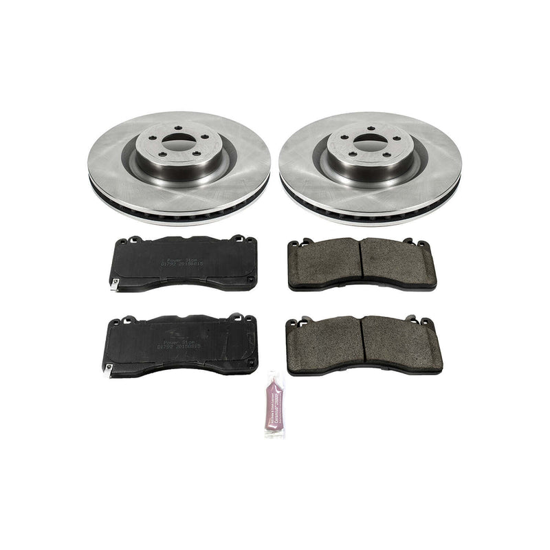 Power Stop KOE6811 Autospecialty - 1-Click Daily Driver Brake Kits (Front) for 2015-2023 Ford Mustang product image