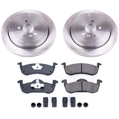 Power Stop KOE6819 Autospecialty 1-Click Daily Driver Rear Brake Kit for 2013-2019 Lincoln Mkt product image