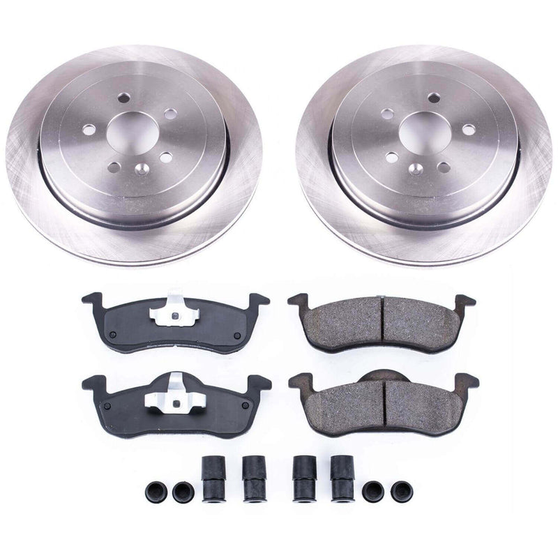 Power Stop KOE6819 Autospecialty 1-Click Daily Driver Rear Brake Kit for 2013-2019 Lincoln Mkt product image