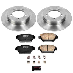 Power Stop KOE684 Autospecialty - 1-Click Daily Driver Brake Kits (Rear) for 1990-1994 Eagle Talon product image