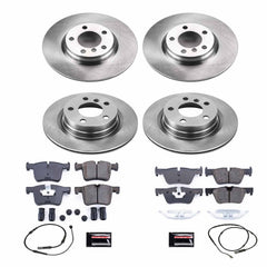 Power Stop KOE6853 Autospecialty 1-Click Daily Driver Front And Rear Pad And Rotor Kit for 2013-2015 BMW 228I product image