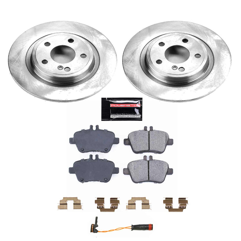 Power Stop KOE6895 Autospecialty 1-Click Daily Driver Rear Brake Kit for 2012-2016 Mercedes-Benz SLK350 product image