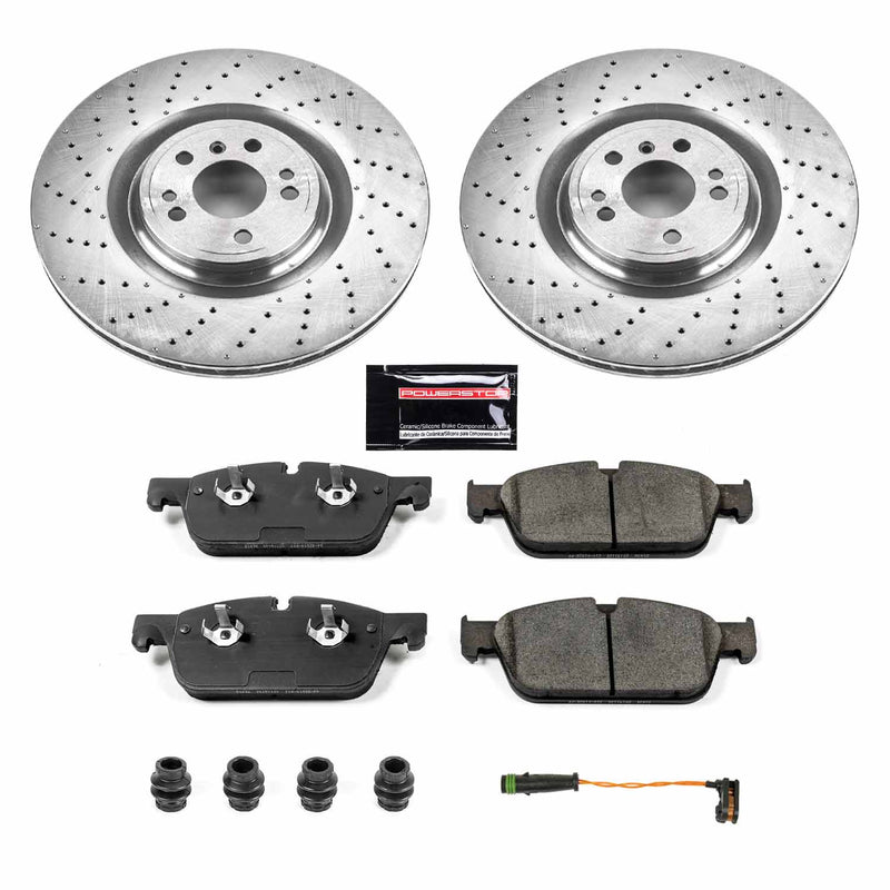 Power Stop KOE6900 Autospecialty 1-Click Daily Driver Front Brake Kit for 2016-2018 Mercedes-Benz GLE450 AMG product image