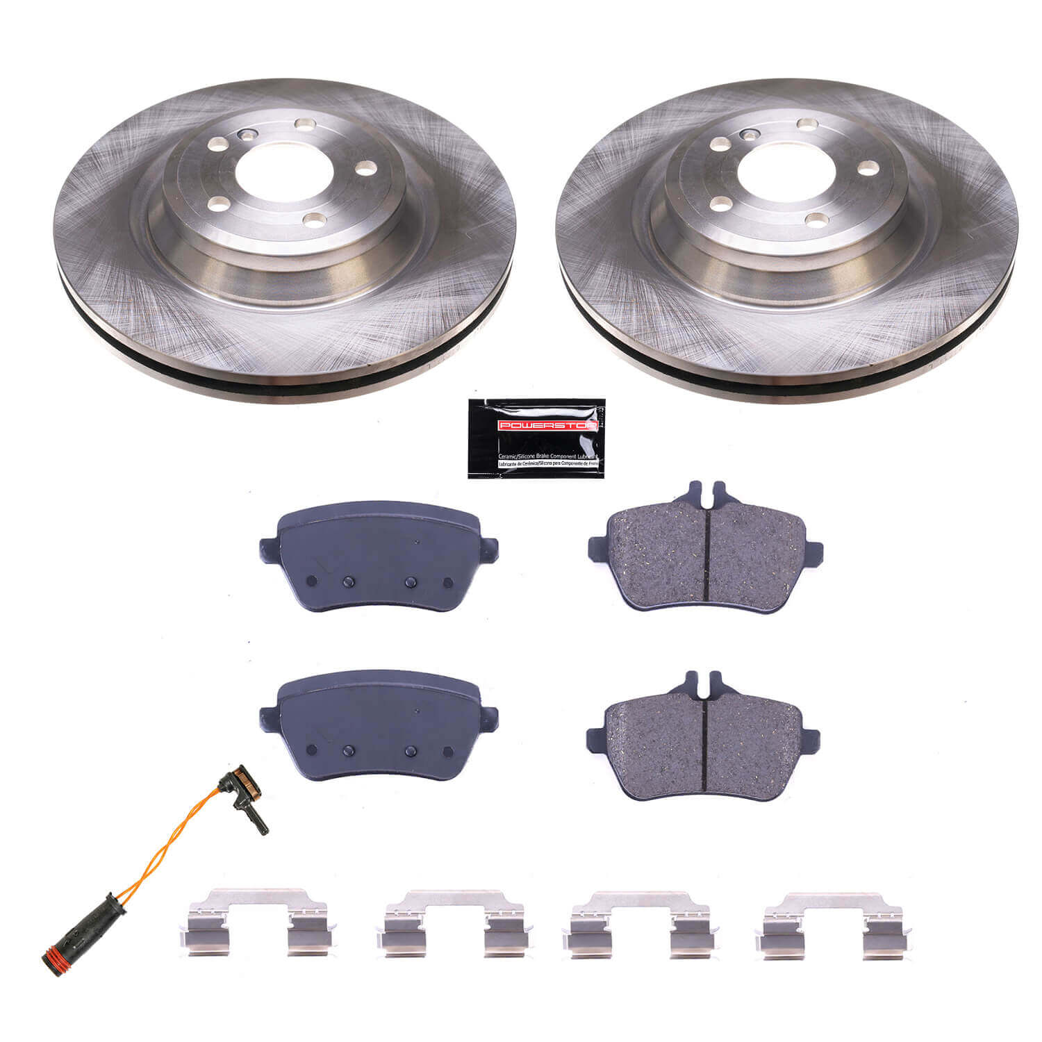 Power Stop KOE6904 Autospecialty 1-Click Daily Driver Rear Pad And Rotor Kit for 2015-2016 Mercedes-Benz SL400 product image