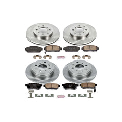 Power Stop KOE693 Autospecialty - 1-Click Daily Driver Brake Kits (Front And Rear) for 1993-2001 Acura Integra product image