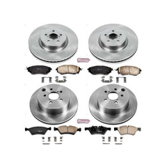 Power Stop KOE6931 Autospecialty 1-Click Daily Driver Front And Rear Brake Kit for 2014-2018 Subaru Forester product image