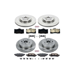 Power Stop KOE6947 Autospecialty - 1-Click Daily Driver Brake Kits (Front And Rear) for 2014-2015 Lexus IS350 product image