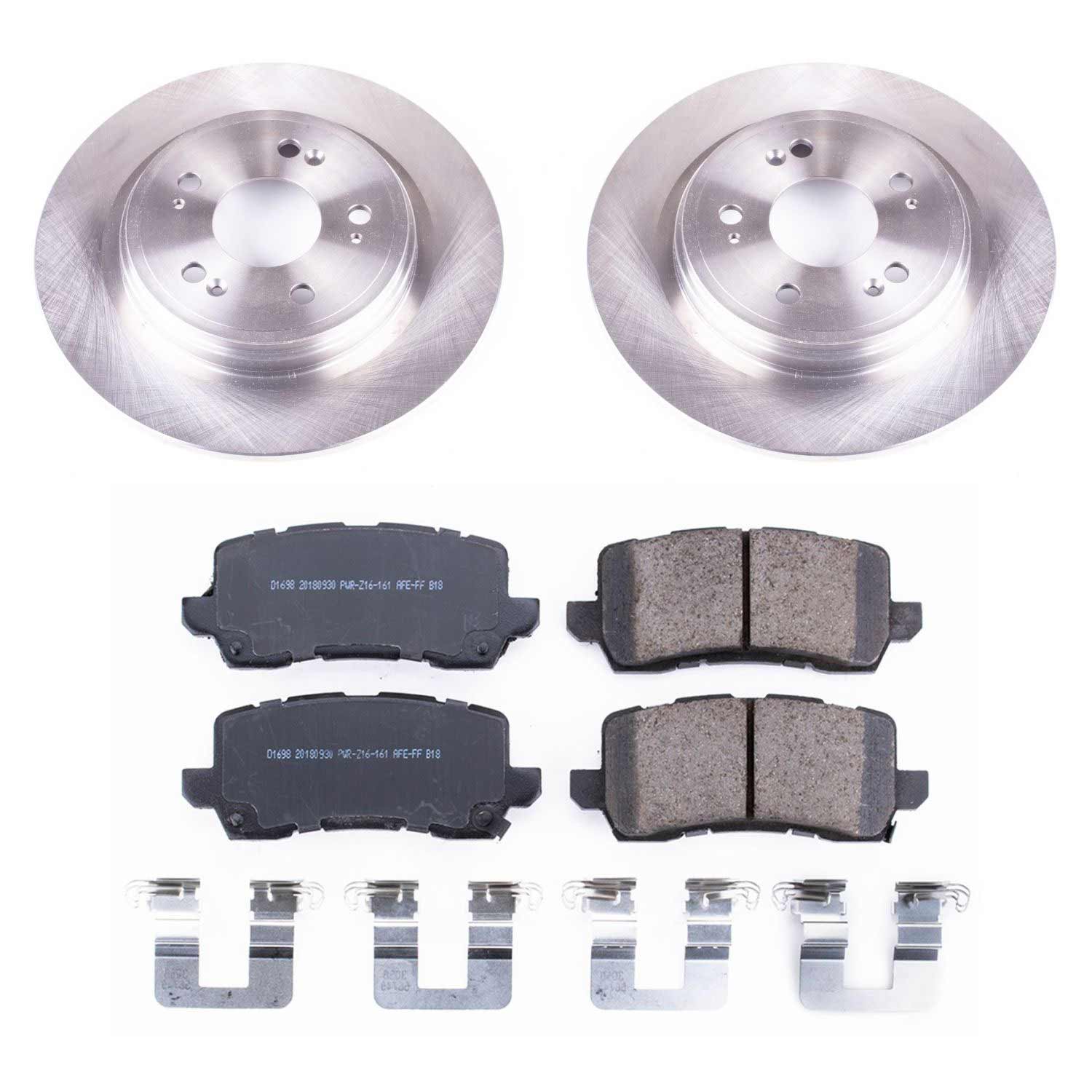 Power Stop KOE6952 Autospecialty 1-Click Daily Driver Rear Brake Kit for 2014-2020 Acura Rlx product image