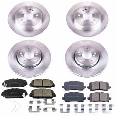 Power Stop KOE6954 Autospecialty 1-Click Daily Driver Front And Rear Brake Kit for 2014-2020 Acura Rlx Base product image