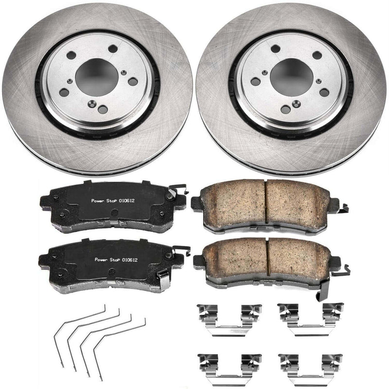 Power Stop KOE6959 Autospecialty 1-Click Daily Driver Front Brake Kit for 2015-2025 Honda Odyssey product image