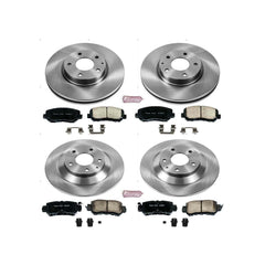Power Stop KOE6965 Autospecialty 1-Click Daily Driver Front And Rear Brake Kit for 2013-2015 Mazda CX-5 product image